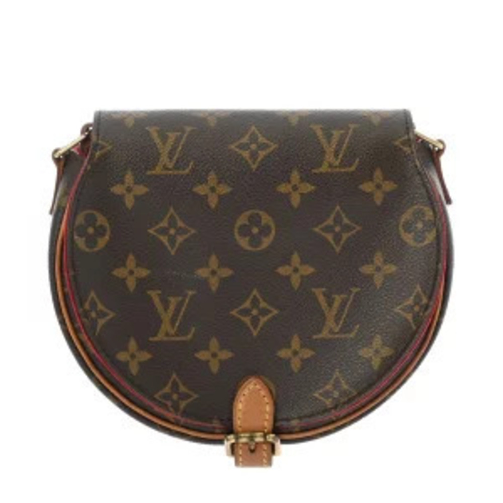 Louis Vuitton Monogram Tambourin Brown Canvas Shoulder Bag